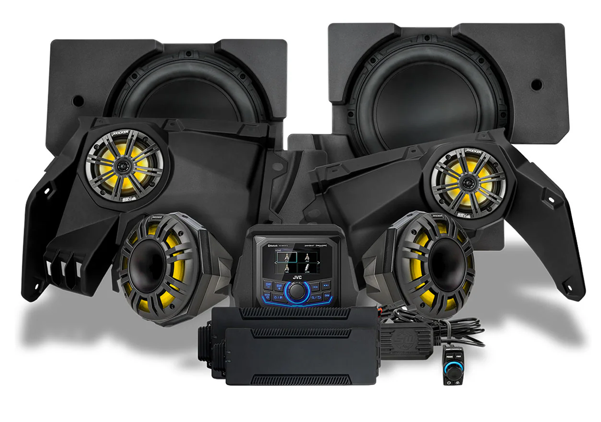 SSV Works X3-DMR1 Can-Am X3 Dash Kit for JVC MR1 Digital Media Receiver — view 2