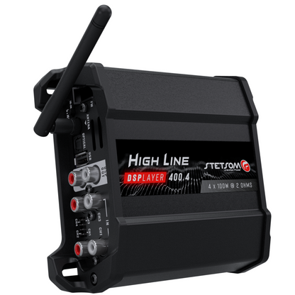 Stetsom IR-400.4 IR 400.4 Compact Digital Multi Channel Amplifier 4 Channels 400 W Full Range — view 3