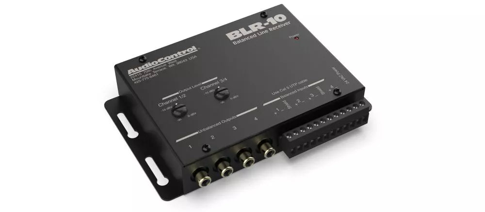 AudioControl 4 Channel Balanced Line Receiver BLR-10 — view 4