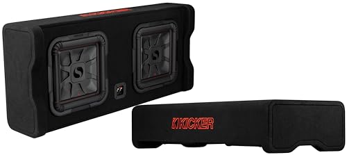 Kicker 49DL7TDF122 Dual Down-Firing 12" L7T 2-Ohm Loaded Enclosure — view 6