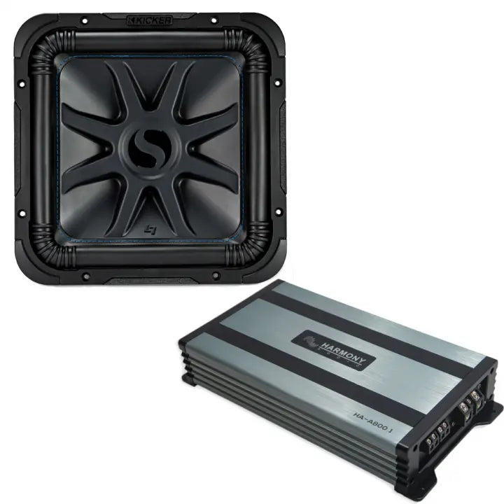 Kicker 44L7S124 Solo-Baric L7S 12" Dual 4-Ohm Subwoofer — view 3