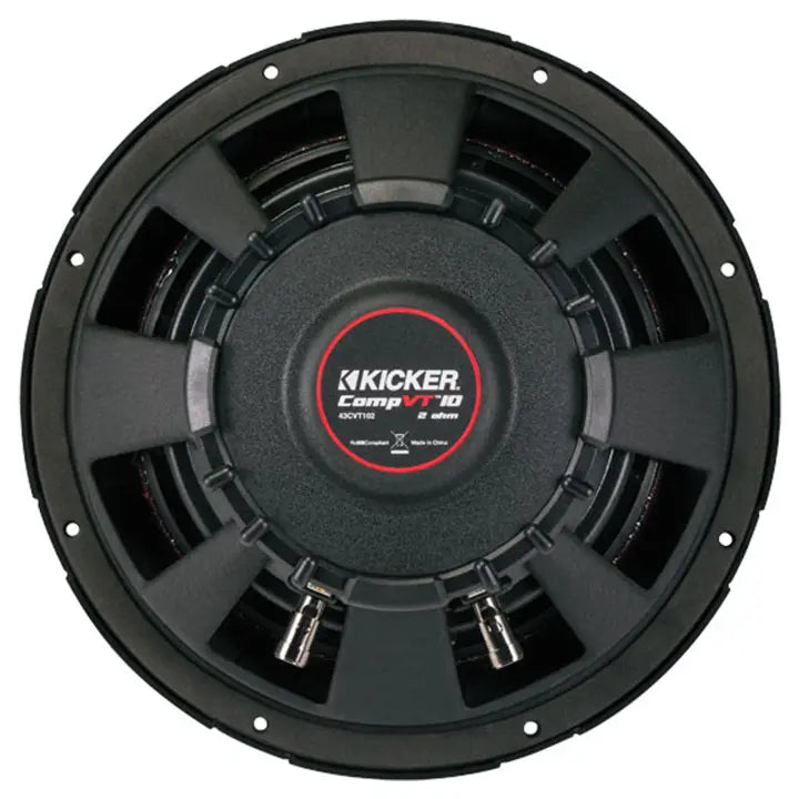 Kicker 43CVT104 CVT 10" 4 Ohm Subwoofer — view 1