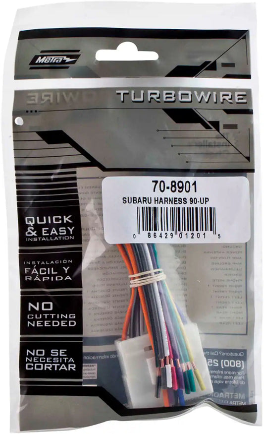 Metra 70-8901 Radio Replacement Harness - Fits Subaru 1990-2013 — view 1