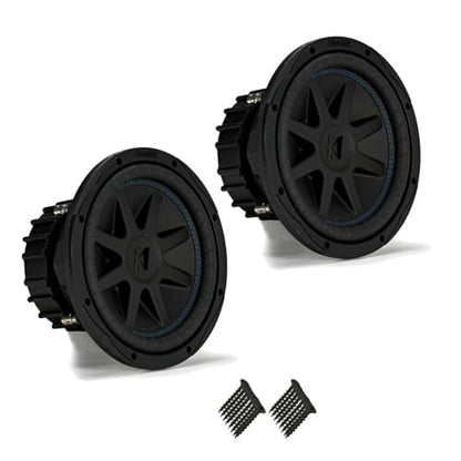 Kicker 44CVX104 CompVX Series 10" Dual 4-Ohm Voice Coil Subwoofer — view 1