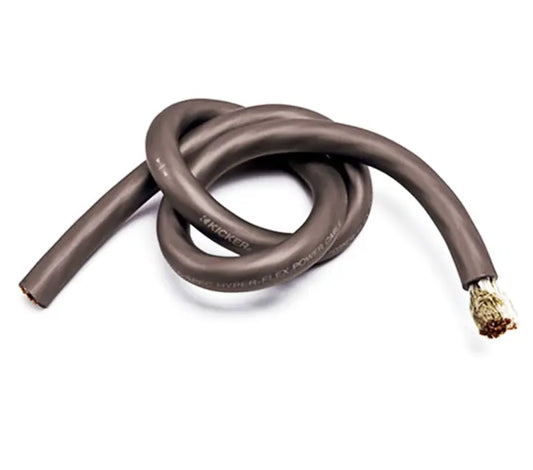 Kicker 46PWG4100 100 ft 4 Gauge Power Wire - Grey — view 2