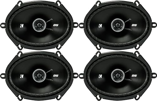 Kicker 43DSC6804 DS Series 6x8-Inch Coaxial Speakers — view 5