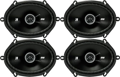 Kicker 43DSC6804 DS Series 6x8-Inch Coaxial Speakers — view 5