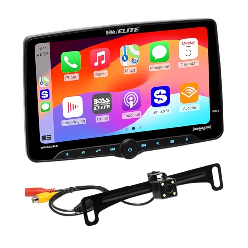 BOSS Audio Systems Elite Series BECPA10W 10.1" Wireless Apple CarPlay & Android Auto Digital Media Receiver — view 2