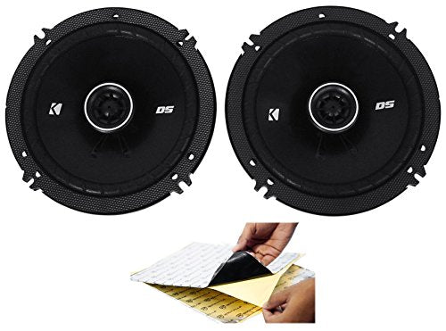 Kicker DSC650 DS Series 6.5" 4-Ohm Coaxial Speakers — view 1