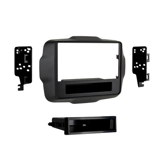 Metra 99-6532B Single DIN Dash Kit for 2015-Up Jeep Renegade — view 2