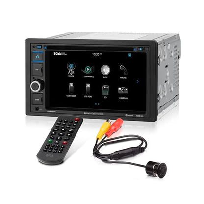 Boss Audio Systems BVB9395RC Car Multimedia Receiver - A-Link (Screen Mirroring), Bluetooth Audio and Hands-Free Calling, 6.95 Inch Touchscreen, Double Din, USB, SD, No CD DVD, Backup Camera Included — view 3