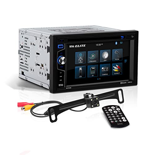 BOSS Audio Systems BV735B Car Stereo – Double Din, 6.2 Inch Touchscreen, Bluetooth, No CD DVD Player, AM/FM Radio Receiver, Wireless Remote Control, A-Link (Screen Mirroring) — view 1