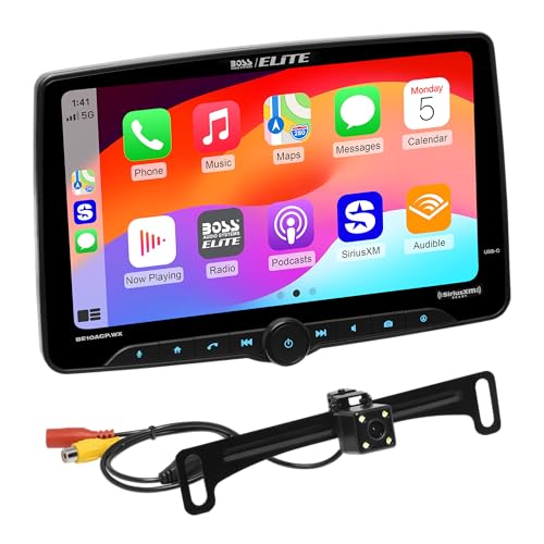 BOSS Audio Systems Elite Series BECPA10W 10.1" Wireless Apple CarPlay & Android Auto Digital Media Receiver — view 1