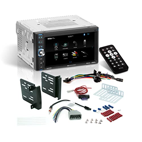 BOSS Audio Systems BV9370B Car Stereo – Double Din, 6.5 Inch Touchscreen, Bluetooth, No CD DVD Player, AM/FM Radio Receiver, Wireless Remote Control — view 2