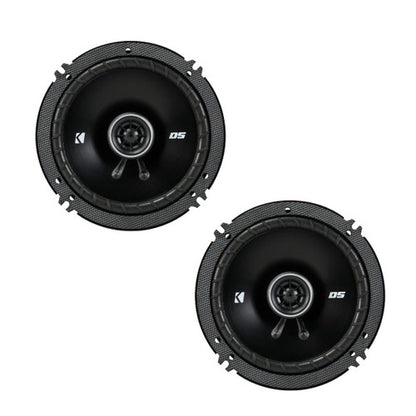 Kicker DSC650 DS Series 6.5" 4-Ohm Coaxial Speakers — view 2