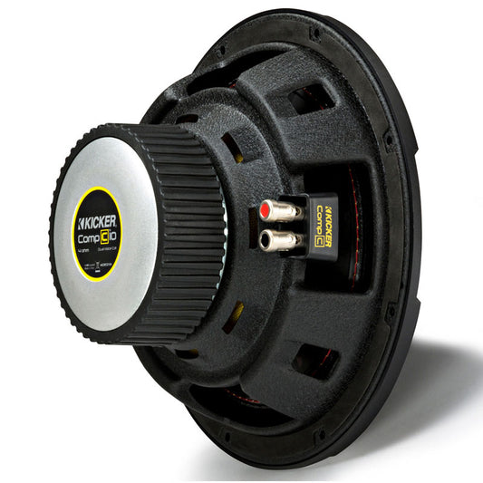 Kicker CompC 10" Dual 4-Ohm Voice Coil Subwoofer (44CWCD104) — view 5