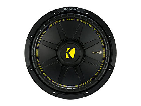 Kicker 44CWCD124 CompC 12-inch (30cm) Dual 4-Ohm Voice Coil Subwoofer — view 4