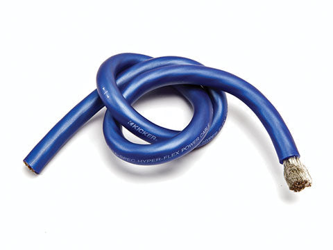 Kicker 46PWB4100 100 ft 4 Gauge Power Wire - Blue — view 1