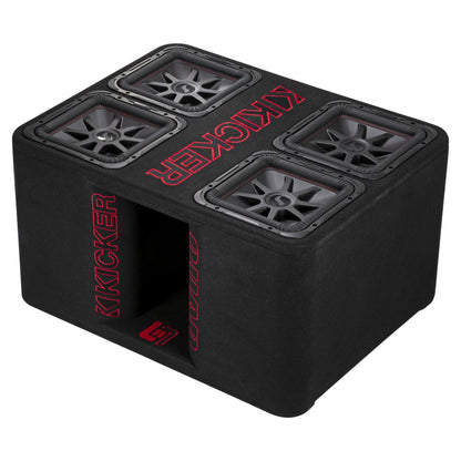 Kicker 47QL7R122 QUAD 12" L7R Subwoofer Enclosure — view 1