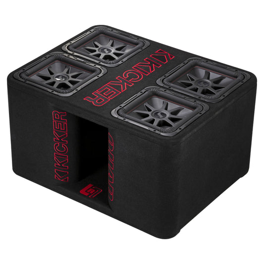 Kicker 47QL7R122 QUAD 12" L7R Subwoofer Enclosure — view 1