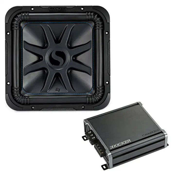 Kicker 44L7S124 Solo-Baric L7S 12" Dual 4-Ohm Subwoofer — view 1
