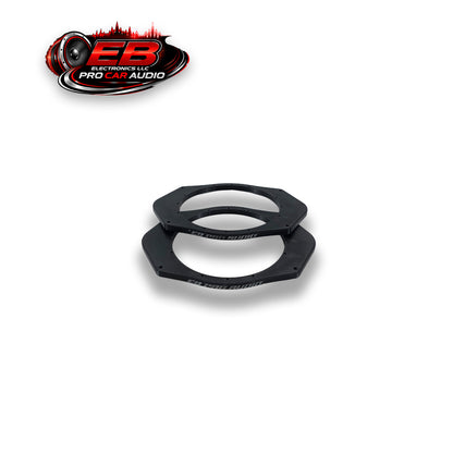 6x9" to 6 3/4" (6.5") Speaker Adapter For Deaf Bonce (PAIR) 3/8 Thick