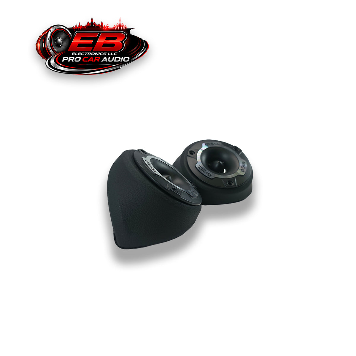 Universal 3.5" Angled Tweeter Pods – Pair – MDF Enclosure