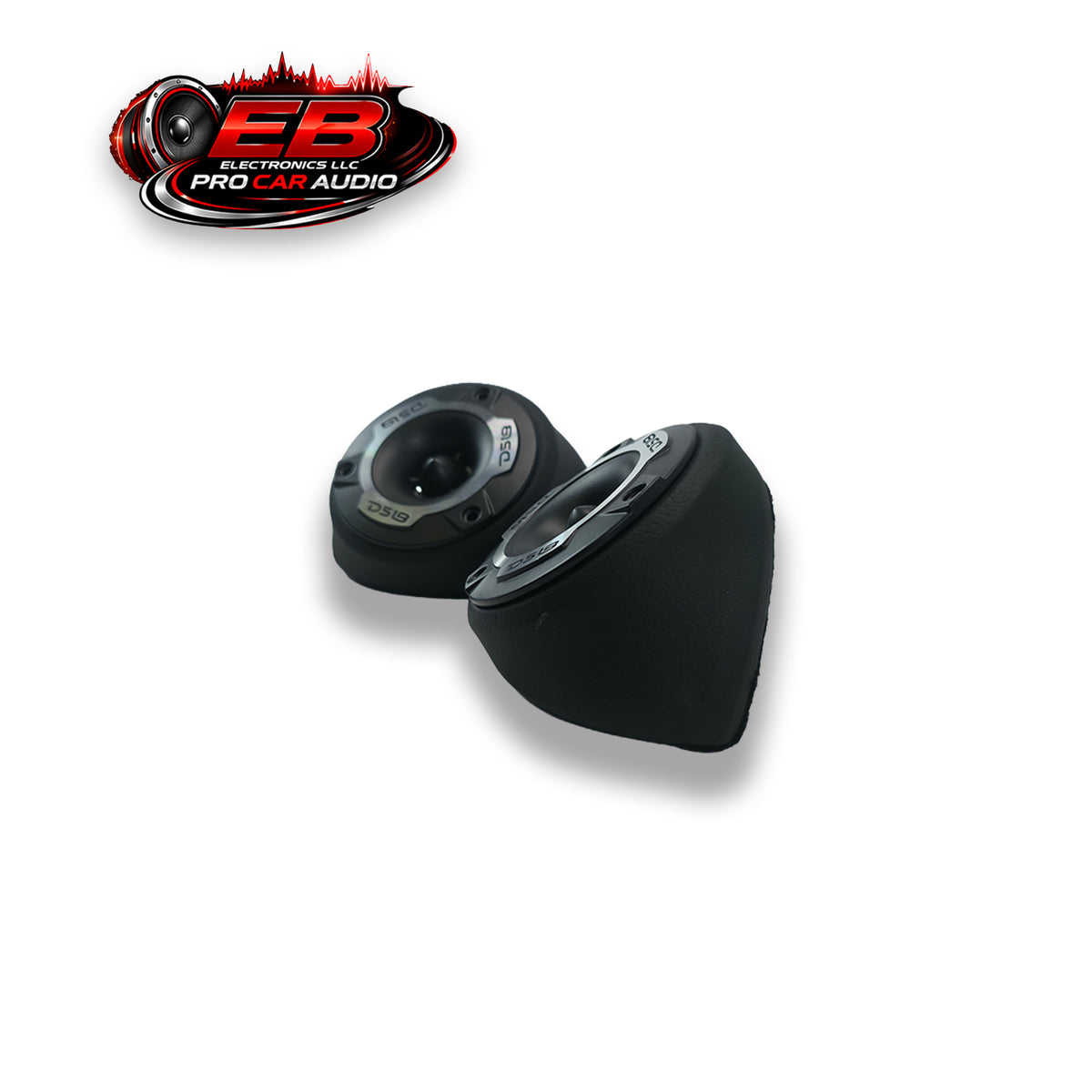Universal 3.5" Angled Tweeter Pods – Pair – MDF Enclosure