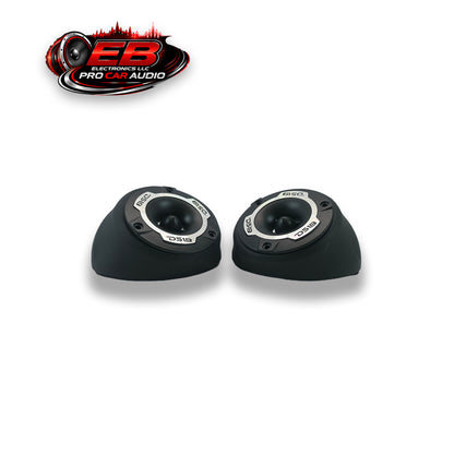 Universal 3.5" Angled Tweeter Pods – Pair – MDF Enclosure