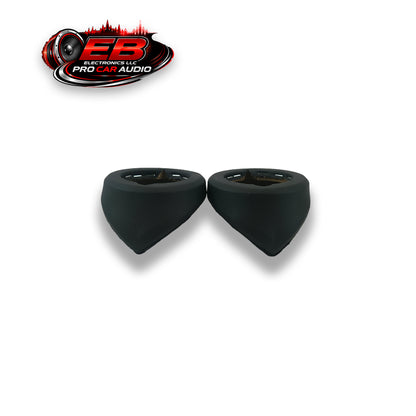Universal 3.5" Angled Tweeter Pods – Pair – MDF Enclosure