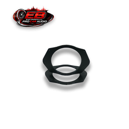 6x9" to 6 3/4" (6.5") Speaker Adapter For Deaf Bonce (PAIR) 3/8 Thick