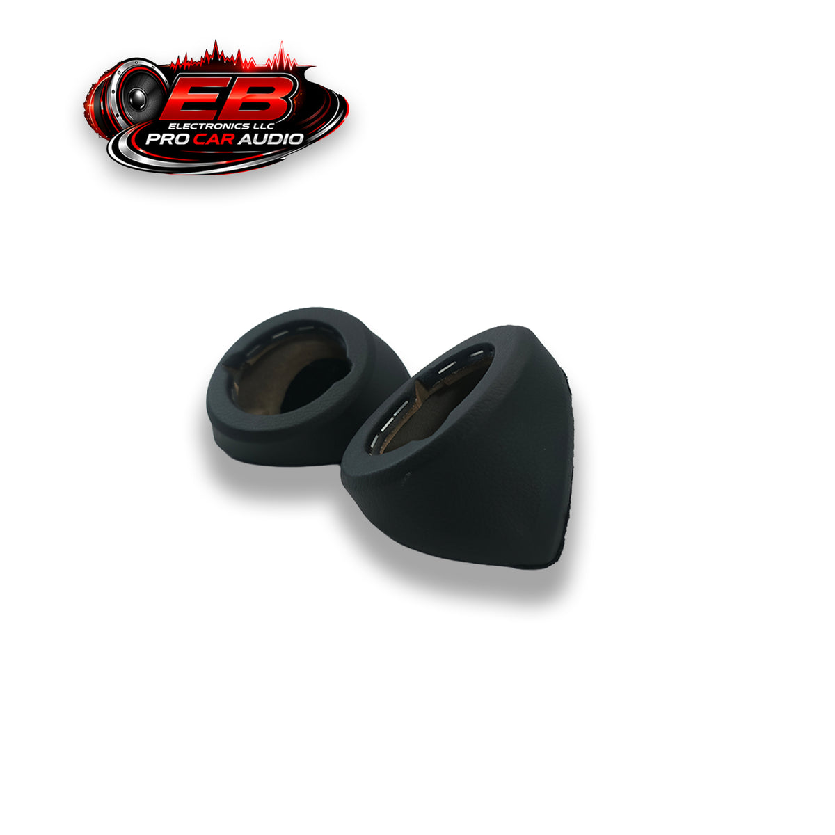 Universal 3.5" Angled Tweeter Pods – Pair – MDF Enclosure