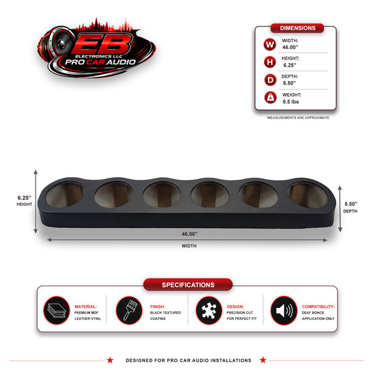 Midrange Rack 6x 6.5" – Deaf Bonce Only