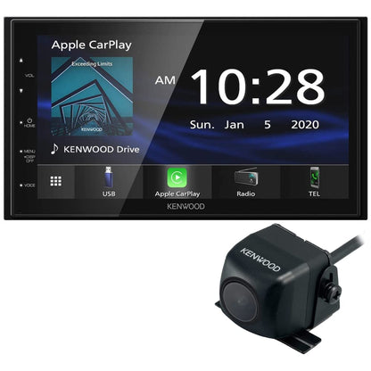 Kenwood DMX4707S 6.8" Digital Multimedia Receiver with Apple CarPlay & Android Auto — view 2
