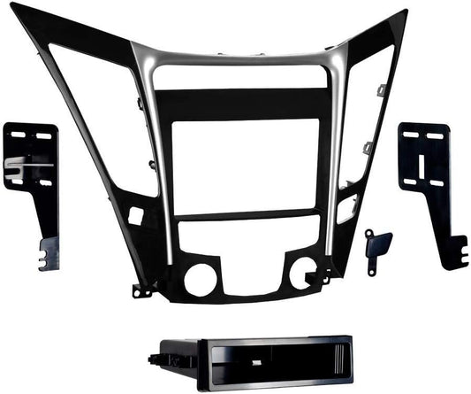Metra 99-7342 Single/Double DIN Dash Installation Kit for 2011-2014 Hyundai Sonata Vehicles — view 3