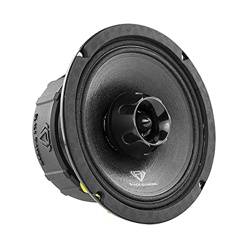 Black Diamond Dia-XT6 6.5" 2-Ways MidRange Loudspeaker with Built-in Bullet Tweeter 4-Ohm 450 Watts (1 Speaker) — view 1