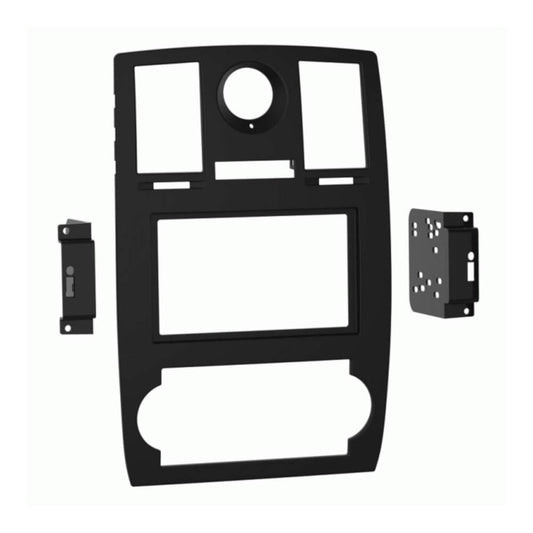 Metra 99-6550B Single or Double DIN Car Stereo Dash Kit for 2005 - 2007 Chrysler 300 — view 2