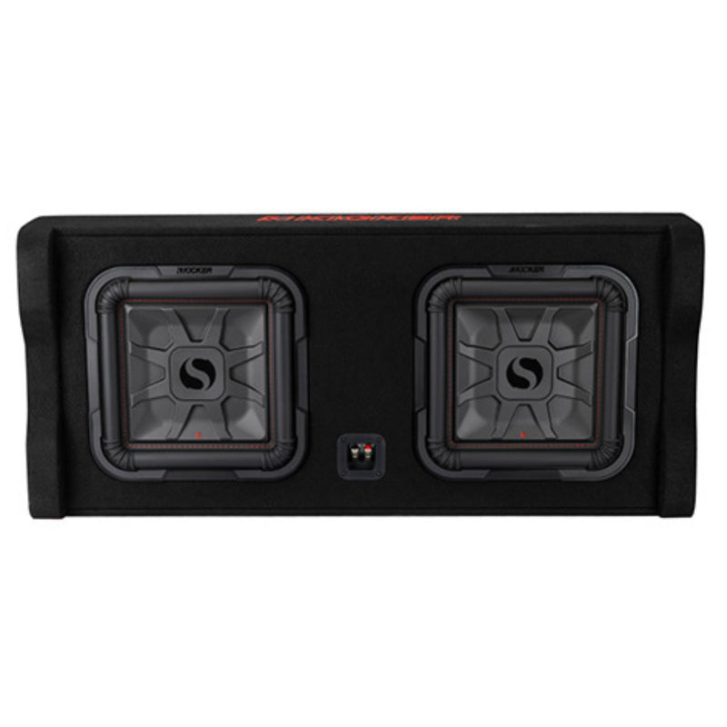 Kicker 49DL7TDF122 Dual Down-Firing 12" L7T 2-Ohm Loaded Enclosure — view 4