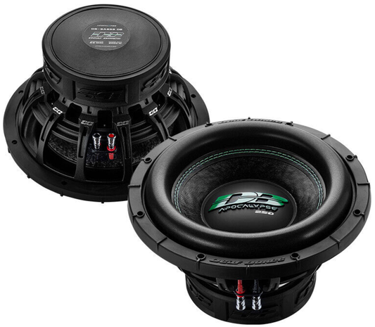 Deaf Bonce DB-SA252D1 Apocalypse DB-SA252 D1 12" Subwoofer – 1000W RMS / 2000W Max, Dual 1-Ohm High-Power Competition Car Audio Sub — view 1
