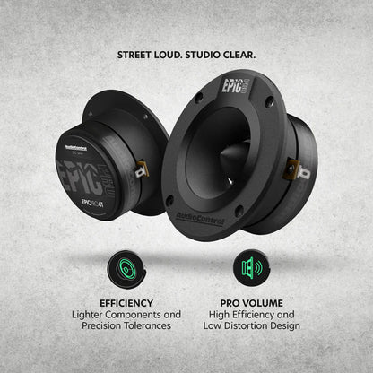 AudioControl EPICPRO4T EPIC PRO Series 4" Car Audio Bullet Tweeters (Pair) — view 4