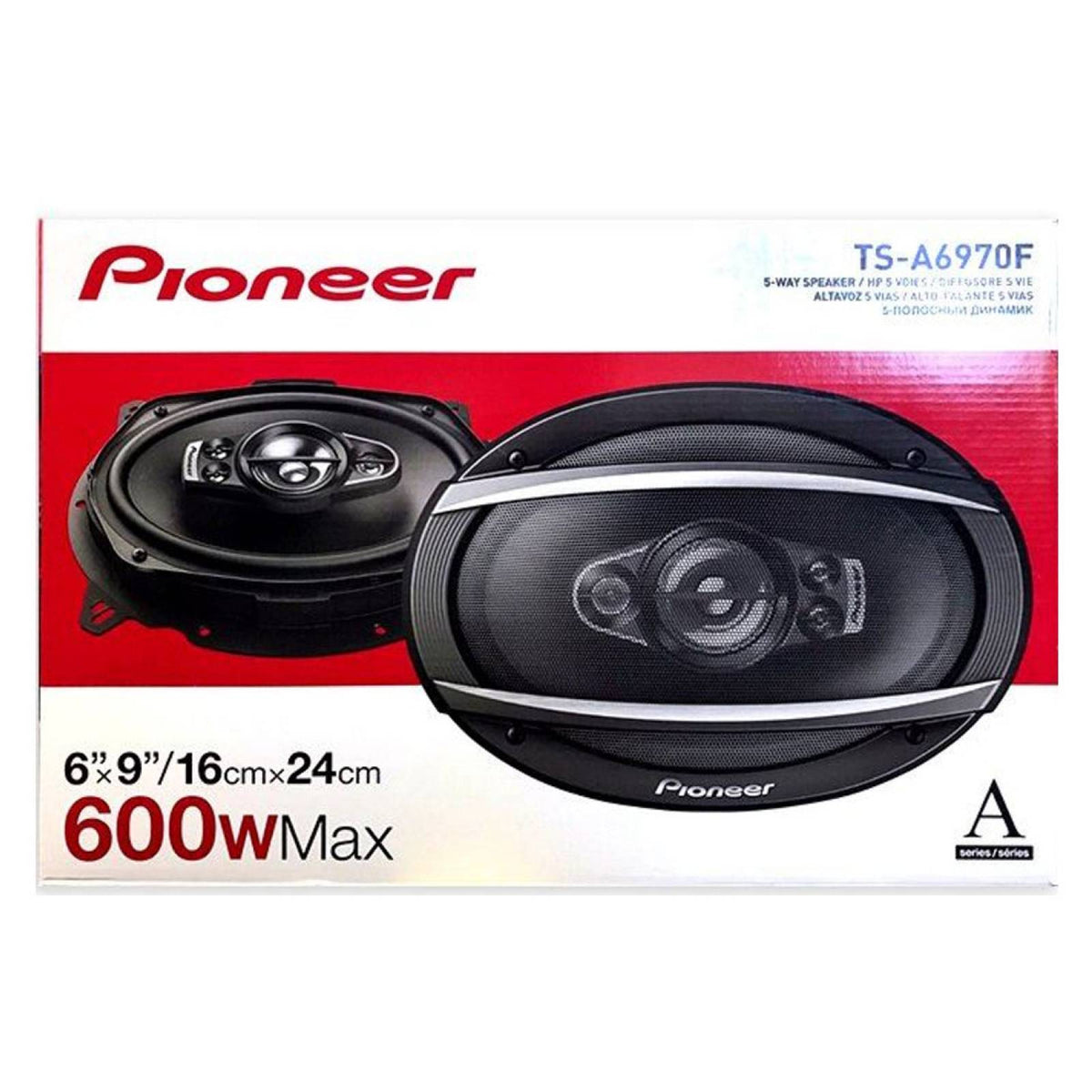 Pioneer TS-A6970F A-Series 6x9" 5-Way Coaxial Car Speakers — view 4