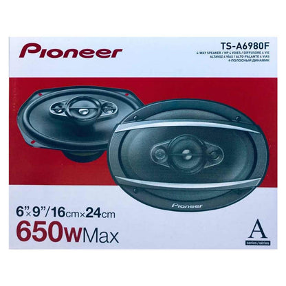 Pioneer TS-A6980F 6 x 9 inch 4-Way Coaxial Speakers (650W) — view 1