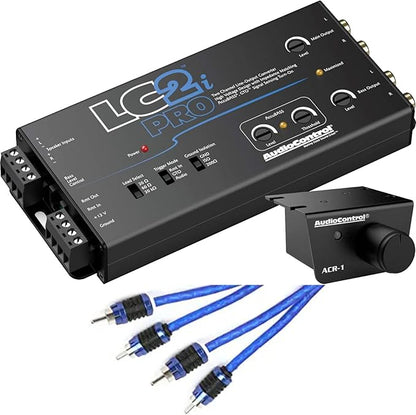 AudioControl LC2IPRO LC2i PRO 2-Channel Line Output Converter with ACR-1 Dash Remote Subwoofer Control — view 5