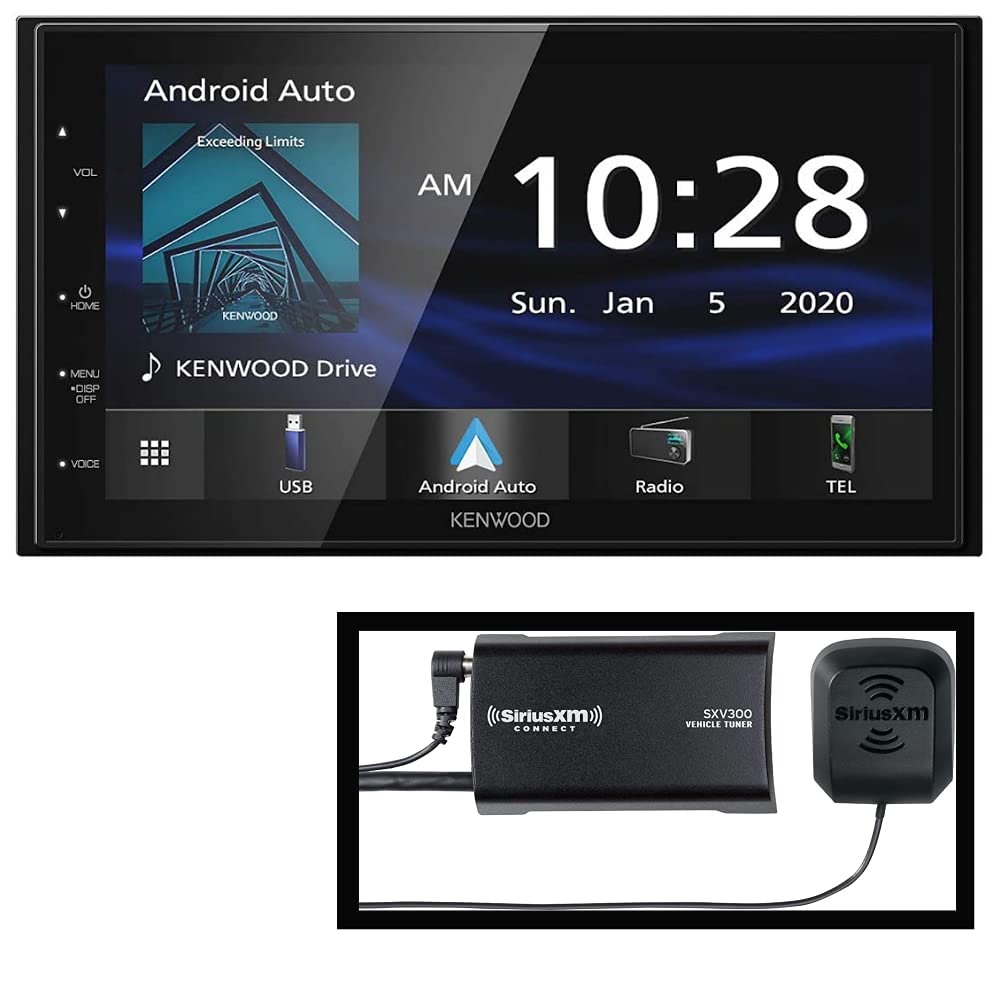 Kenwood DMX4707S 6.8" Digital Multimedia Receiver with Apple CarPlay & Android Auto — view 3