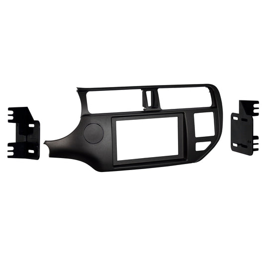 Metra 99-7353CH Single DIN Charcoal Stereo Dash Kit for Kia Rio / Rio 5 2012-2015 — view 1
