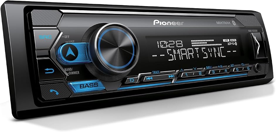 Pioneer MVH-S322BT In-Dash Bluetooth Audio Digital Media Receiver with Alexa Built-in via Pioneer Smart Sync App — view 3