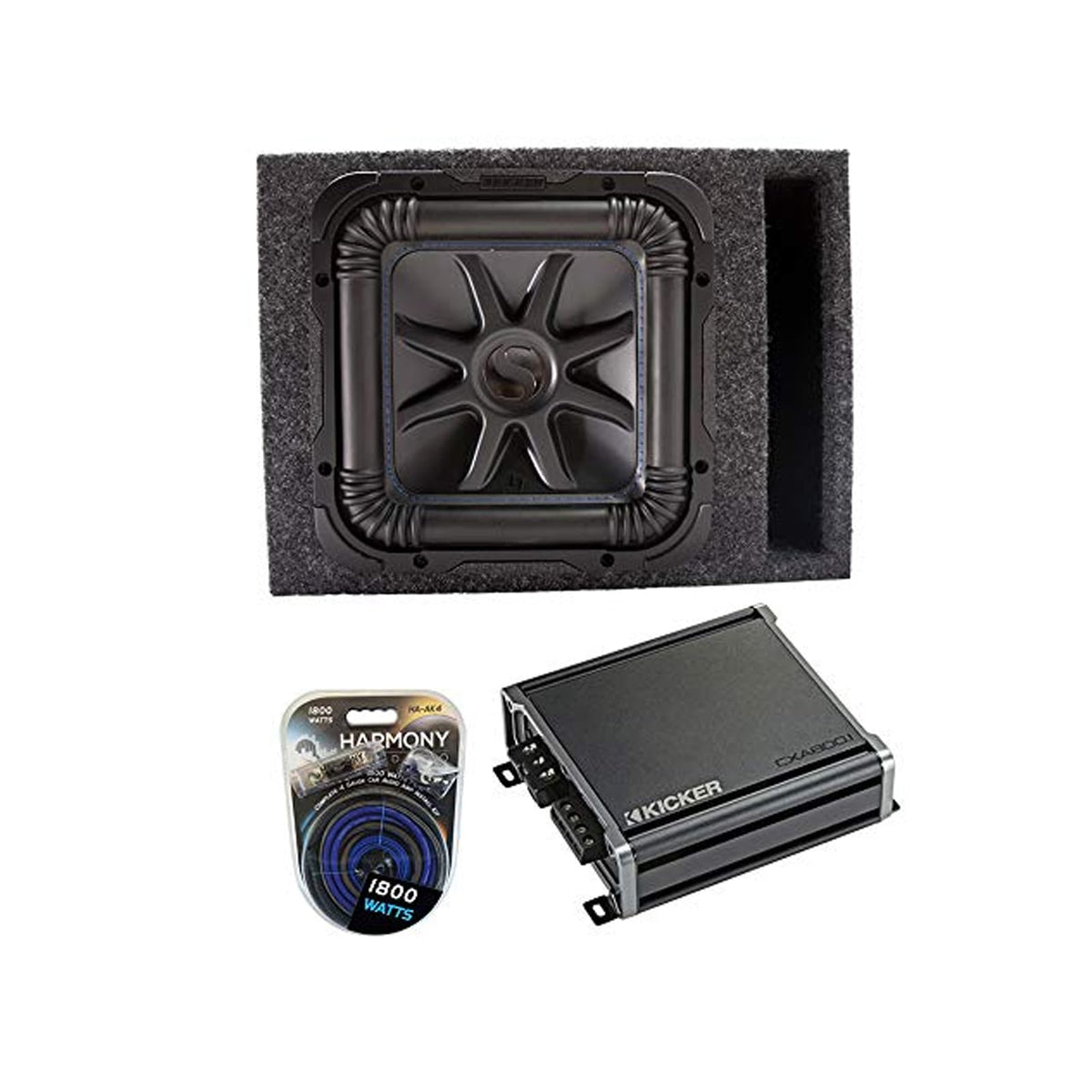 Kicker 44L7S124 Solo-Baric L7S 12" Dual 4-Ohm Subwoofer — view 5