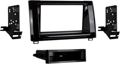 Metra 99-8246HG Single DIN Dash Kit for 2014-Up Toyota Tundra High Gloss Black — view 2