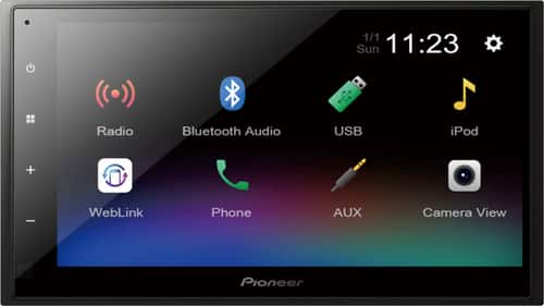 Pioneer DMH-342EX 6.8" Double-DIN Digital Media Receiver with Bluetooth — view 2