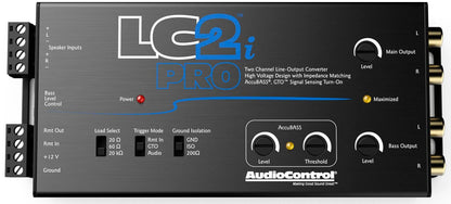 AudioControl LC2IPRO LC2i PRO 2-Channel Line Output Converter with ACR-1 Dash Remote Subwoofer Control — view 3